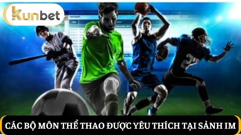 Các bộ môn thể thao tại IM Sports